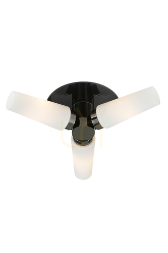 Kontrola Plafond Markslojd BRASTAD 107618 černá/bílá IP44 39 cm