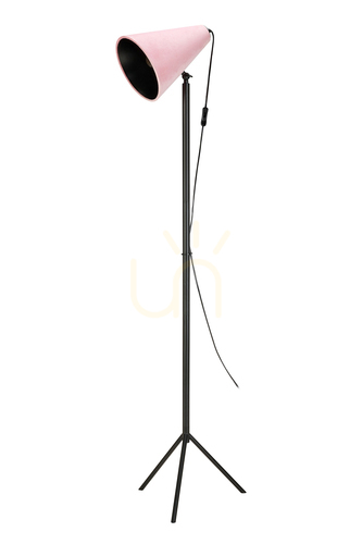 Kontrola Podlahová lampa Markslojd Cilla 107928 černá/růžová kovová 150 cm
