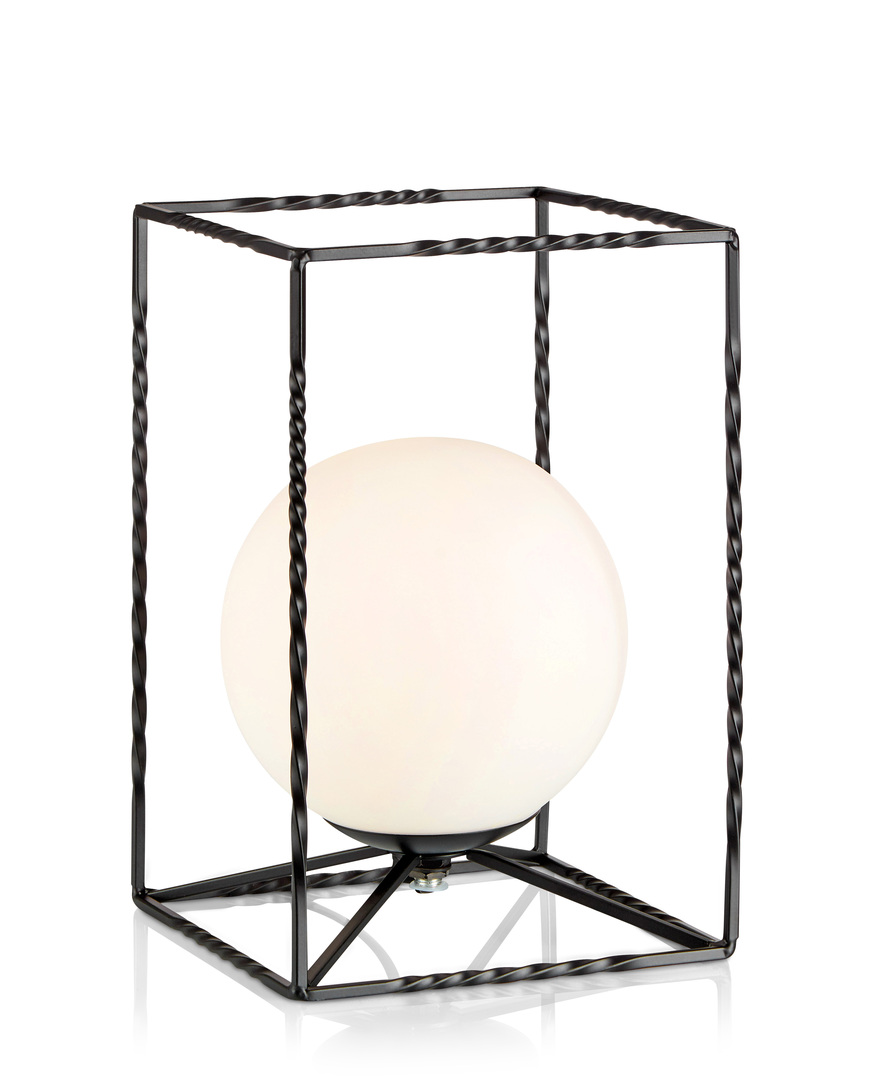 Kontrola Stolní lampa Markslöjd Eve 107816 černá/bílá sklo 26 cm Stolní lampa Markslöjd Eve 107816 černá/bílá sklo 26 cm