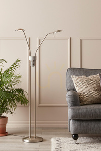 Podlahová lampa Markslojd Hudson 2L ocel 135 cm 105583 small 1