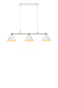 Závěsné svítidlo Markslojd Klint 3x40W bílé kovové 98 cm 108075 small 0