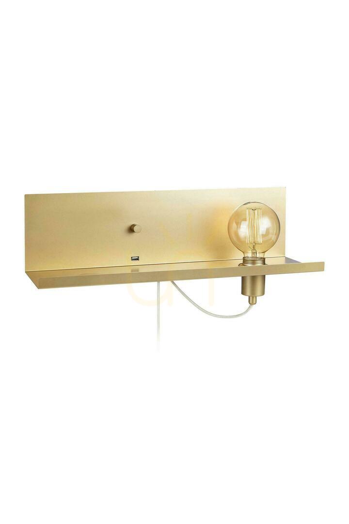Nástěnné svítidlo Markslojd Multi 107791 zlaté kovové 1x60W