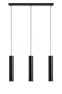 Závěsné svítidlo Markslojd Ruben 3 černé kovové 82 cm 107882 small 0