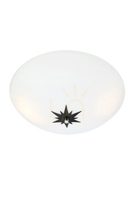 Plafond Markslojd ROSE 35 cm bílý/černý sklo kov 108207 small 0