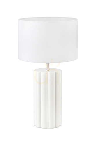 Kontrola Stolní lampa Markslojd Column 108220 bílá keramika 44 cm