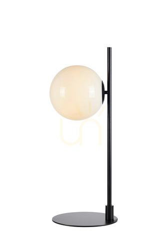Kontrola Stolní lampa Markslöjd Dione 108271 černo-bílá sklo/kov 62,5 cm