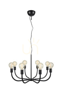 Přívěsek Markslojd Amistoso 8x40W černý kov 108291 small 0