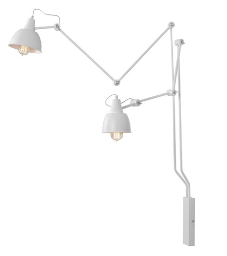 Kontrola Nástěnné svítidlo Aldex Aida 2 White 814D