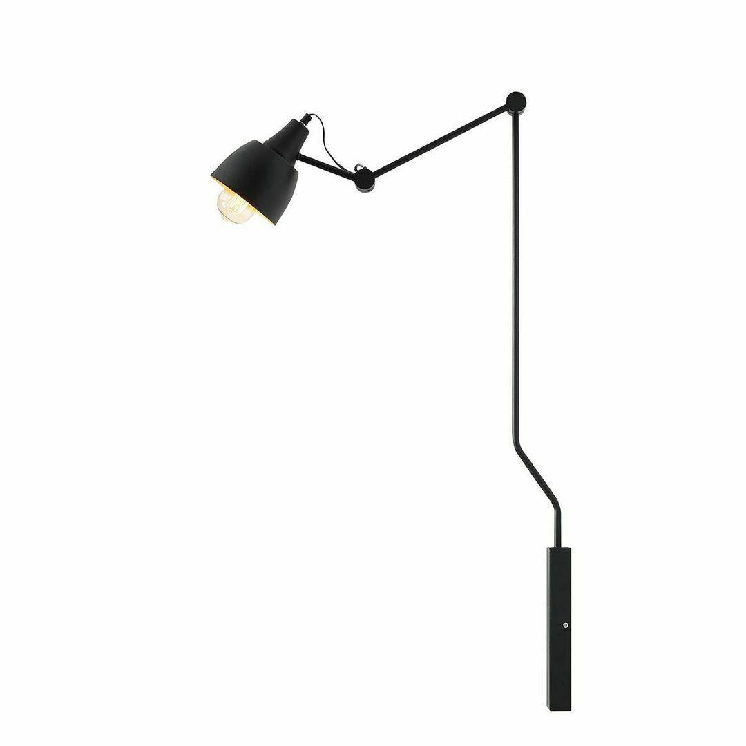 Kontrola Nástěnné svítidlo Aldex Aida Black Small E27 843C Nástěnné svítidlo Aldex Aida Black Small E27 843C