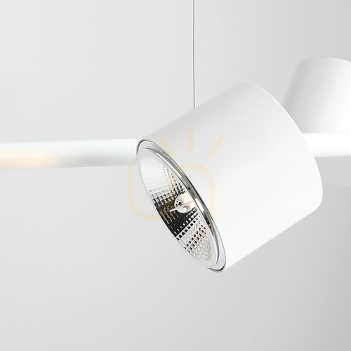 Kontrola Závěsná lampa Aldex Bot 4 bílá 4×GU10-AR111 1046L