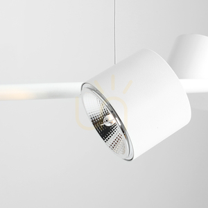 Závěsná lampa Aldex Bot 4 bílá 4×GU10-AR111 1046L small 2