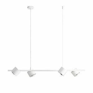 Závěsná lampa Aldex Bot 4 bílá 4×GU10-AR111 1046L small 0