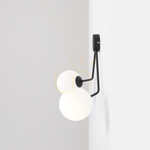 Nástěnné svítidlo Aldex Holm 1082D1, černé, 2×E14 small 3