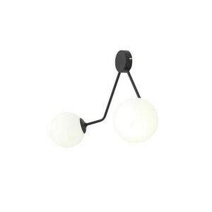 Nástěnné svítidlo Aldex Holm 1082D1, černé, 2×E14 small 0