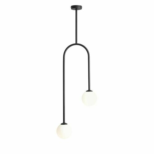 Kontrola Plafon Aldex Nave 2 černý E14 2x40W 37 cm 1088PL_H1