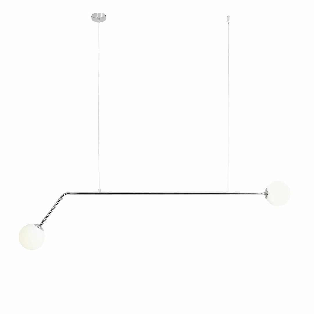 Kontrola Závěsná lampa Aldex Pure Chrome E14 2x40W 1064H4 Závěsná lampa Aldex Pure Chrome E14 2x40W 1064H4