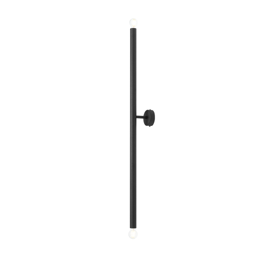 Kontrola Nástěnné svítidlo Aldex Tubo 2 Black L, kov, E14, 2x40W, 1072D1_L