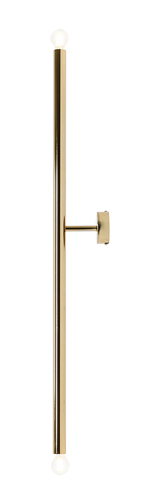 Kontrola Nástěnné svítidlo Aldex Tubo 2 Gold L 2xE14 1072D30_L