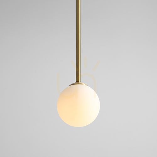 Kontrola Stropní světlo Aldex Pinne Long Brass E14 1080PL_G40_L