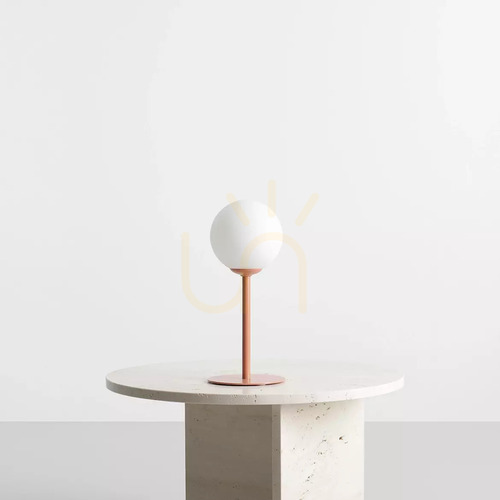 Kontrola Stolní lampa Aldex Pinne Coral kov sklo 35 cm 1080B11