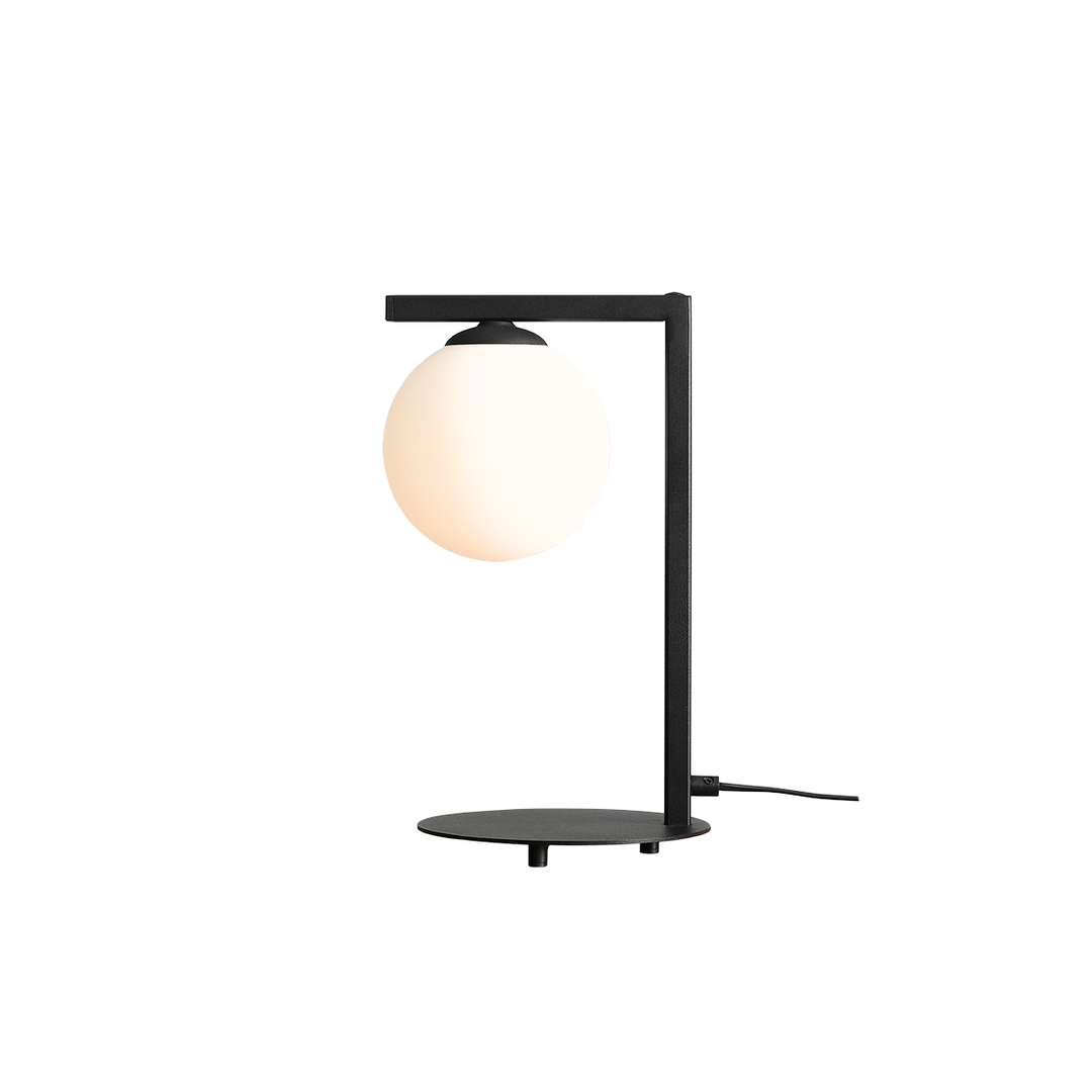 Kontrola Stolní lampa Aldex Zac černá kov sklo 39 cm E14 1038B1_1 Stolní lampa Aldex Zac černá kov sklo 39 cm E14 1038B1_1