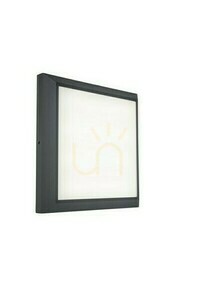 Venkovní nástěnné svítidlo Lutec HELENA 5102101118 antracit LED 20W 4000K small 0