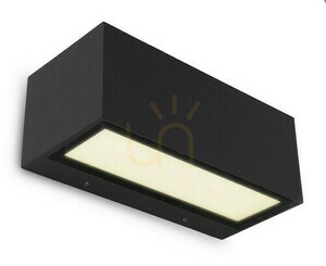 Venkovní nástěnné svítidlo Lutec GEMINI 5189112012 LED 15 W černé IP54 small 0