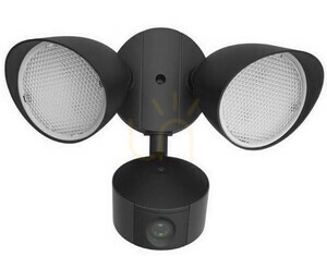 Venkovní reflektor Lutec DRACO 7622220012 LED 19W černý s kamerou a čidlem pohybu IP44 small 0