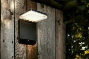 Venkovní nástěnné svítidlo Lutec MOZE černé LED 8W 800lm 4000K 6943101012 small 1