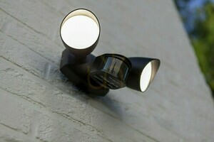 Venkovní nástěnné svítidlo Lutec SHRIMP černé LED 23,5 W 1700 lm 4000 K 7622222012 small 1