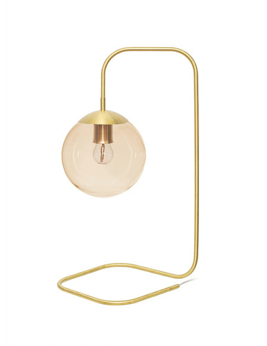 Kontrola Stolní lampa Muna Square 1/25 Lister Amber