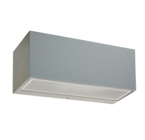 Kontrola Venkovní nástěnná lampa ASKER Big 1300 Aluminum 9006 8,3W 3000K Norlys