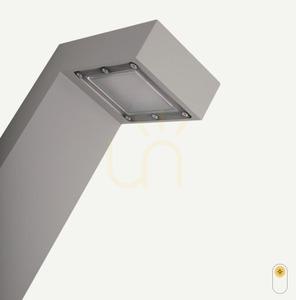 ASKER POLE 1360 ALUMINIUM 2xLED 12W 3000K EEI C NORLYS small 2