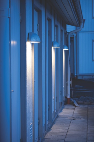 Kontrola Venkovní nástěnné svítidlo Paris 160 Zinc Fire Norlys