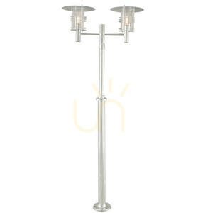 Zahradní/parková lucerna Stockholm 283 pozinkovaná 174-252cm E27 Norlys small 0