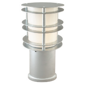 Světelný sloupek Stockholm 299 Galvanized 28cm E27 Norlys small 0