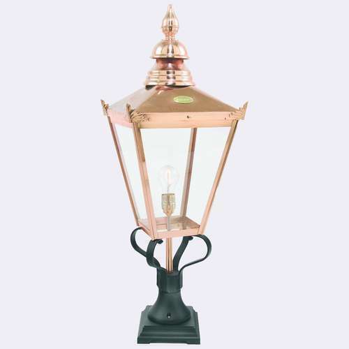 Kontrola Norlys CHELSEA 957 Copper E27 11W měděná zahradní lampa