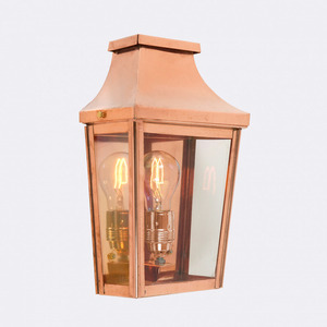 Venkovní nástěnná lampa CHELSEA 963CO E27 měděná - NORLYS small 0