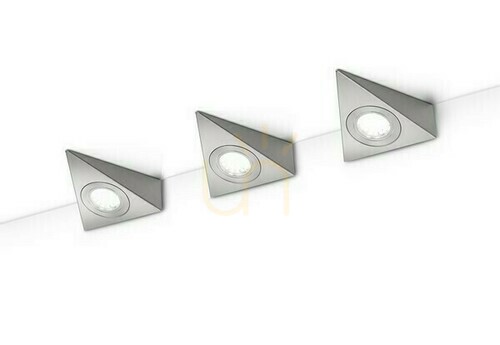 Kontrola Sada 3 LED svítidel pod skříňky Trio ECCO 273370307 – matný nikl
