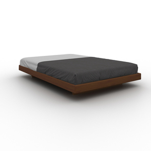 Postel WoodMan Carre 200x200 masivní bukové dřevo ořech WUA-01483 small 0
