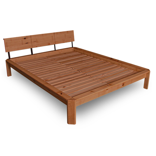 Kontrola Podkrovní manželská postel 180x200 WoodMan karamel bukové dřevo WUA-01256