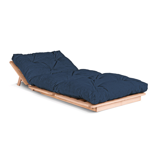 Kontrola Futon WoodMan Layti 90 přírodní/modrá WUA-00888