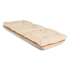 Futon pohovka WoodMan Layti 90 krémová, lněný olej, WUA-00879 2 Futon pohovka WoodMan Layti 90 krémová, lněný olej, WUA-00879 small 2