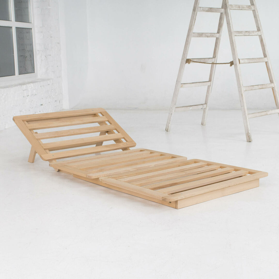 Kontrola Futon pohovka WoodMan Layti 90 krémová, lněný olej, WUA-00879 Futon pohovka WoodMan Layti 90 krémová, lněný olej, WUA-00879