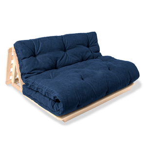 Futon WoodMan Layti 140 modrá, bukové dřevo, WUA-01118 0 Futon WoodMan Layti 140 modrá, bukové dřevo, WUA-01118 small 0
