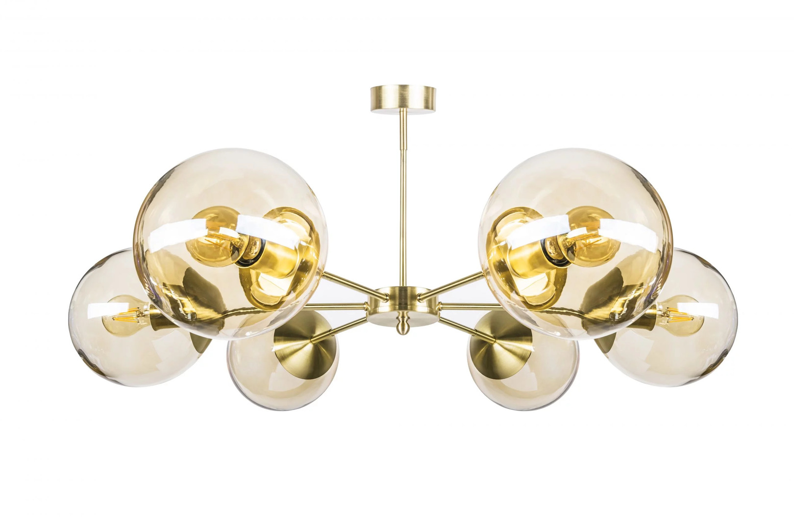 Kontrola Famlight MUNA Ceiling M 19 mosazná stylová závěsná lampa Famlight MUNA Ceiling M 19 mosazná stylová závěsná lampa