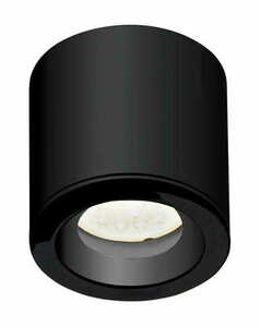 Stropní svítidlo Max Light FORM C0216 černé – IP65, 1xGU10 max 50W, kov, Ø8 x 8 cm, do koupelny i ven small 0