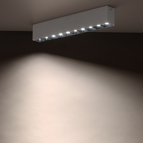 Kontrola Přisazené stropní svítidlo Nowodvorski MIDI LED 10053 bílé 40 W 4000 K