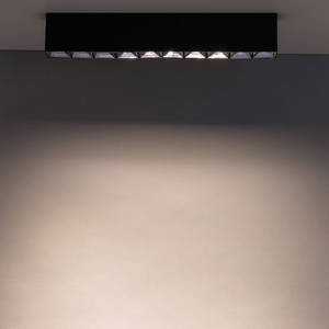 Přisazené svítidlo Nowodvorski MIDI LED 10060 černé 10×LED 40 W 4000 K 38,5 cm small 1