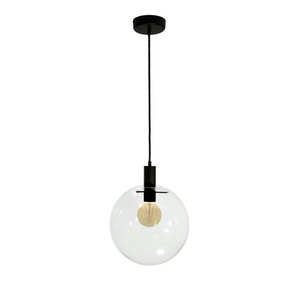 Stylová závěsná lampa Muna sada 1 kusů transparentní měď/mosaz/patina small 0